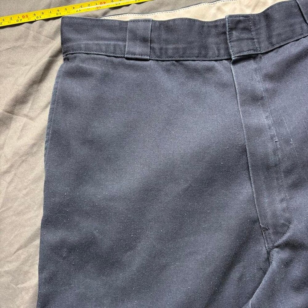 Dickies Men's Black and Navy Trousers - Picture 2 of 7